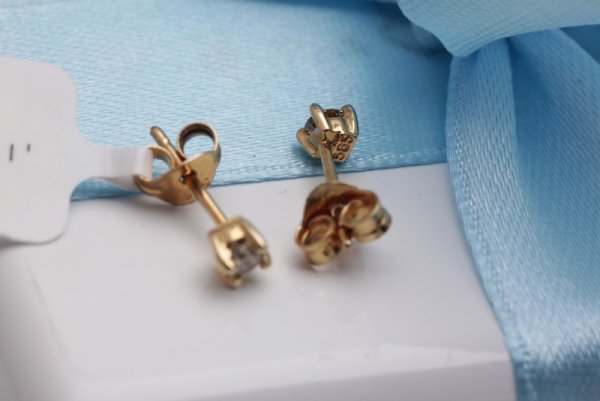 Kolczyki Złoto Diament KZD0632