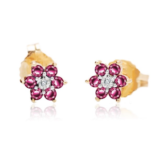 Kolczyki Złoto Diament KZD0946