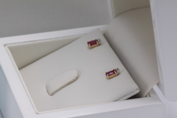 Kolczyki Złoto Diament KZD2298