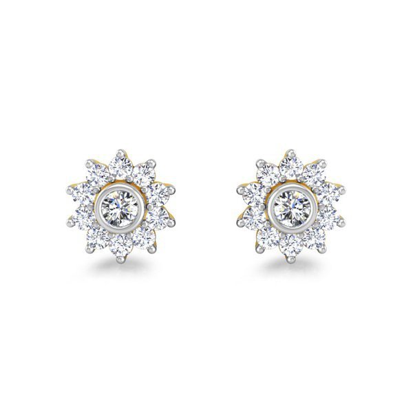 Kolczyki Złoto Diament KZD5224