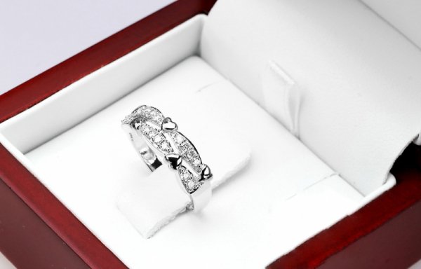 Pierścionek Złoto Diament PBD4053