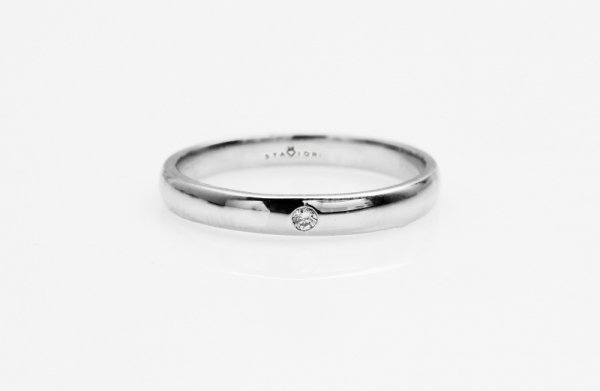 Obrączka Złoto Diament PBD4790