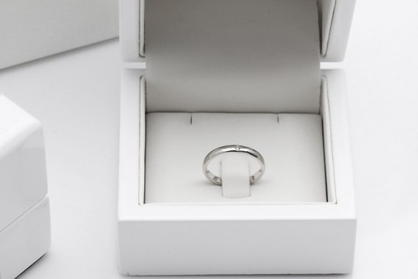 Obrączka Złoto Diament PBD4790