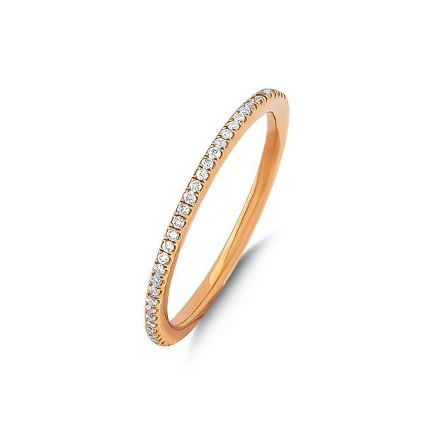 Obrączka Złoto Diament PZD6100