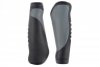 Chwyty kierownicy ergonomiczne HL-G306 135mm czarno-szare + korki