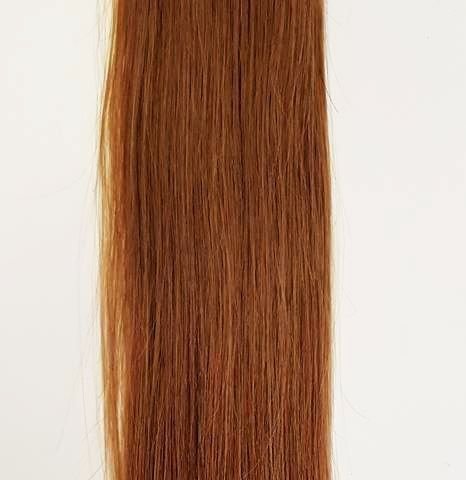 Zestaw włosów pod mikroringi, długość 55 cm kolor #10 - BARDZO JASNY BRĄZ KASZTANOWY