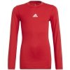 Koszulka adidas TECHFIT LS Tee Y H23154 czerwony 152 cm