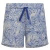 Spodenki adidas SUM Allover Print Short girls HR5832 niebieski 170 cm