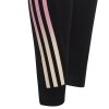 Legginsy adidas Training Aeroready 3S High-Rise 7/8 Optime TG girls IC0363 czarny 152 cm