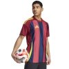 Koszulka adidas STRIPED 24 JSY IW2149 czerwony S