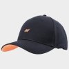 Czapka z daszkiem 4F 4FWSS24ACABU267 20S czarny S/M