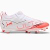 Buty Puma Ultra 5 Match Jr FG/MG 108167-01 biały 37 1/2