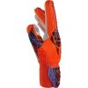 Rękawice Reusch Attrakt Starter Solid Finger Support Junior 54 72 511 2290 pomarańczowy 6,5
