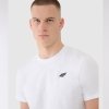 T-shirt 4F 4FWMM00TTSHM2256S 10S biały L