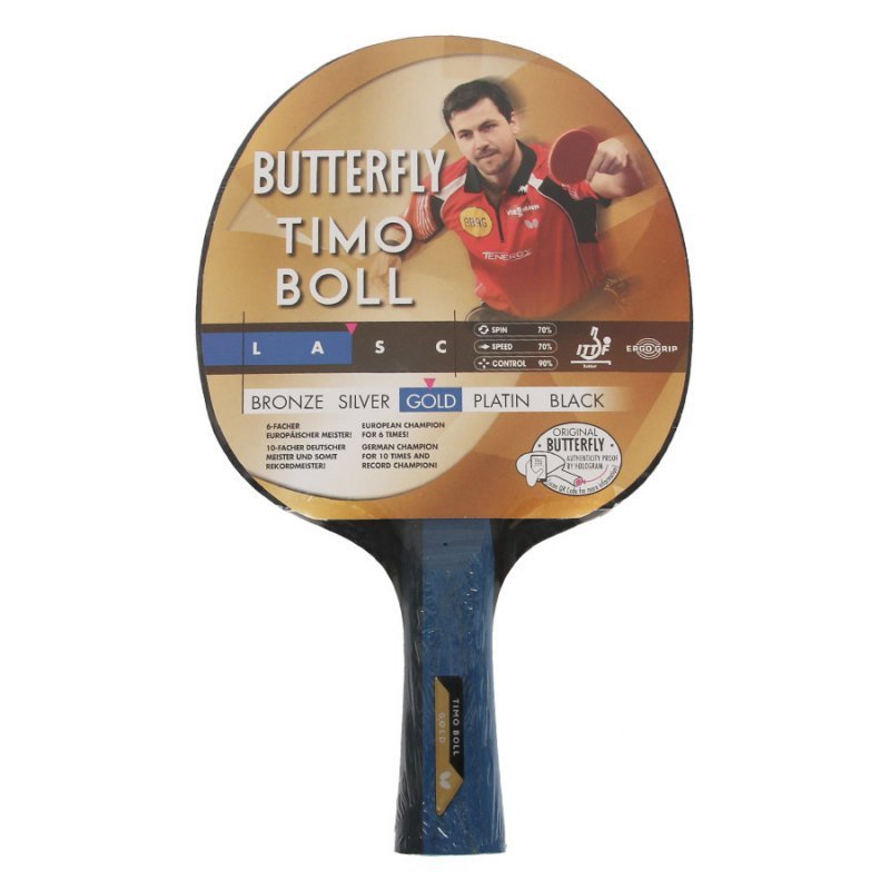 Rakietka Butterfly Timo Boll Gold FL- wklęsły 