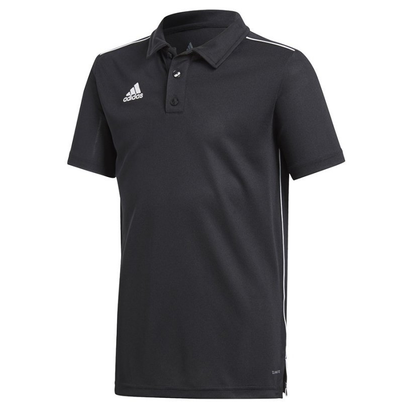 Koszulka adidas Polo Core 18 Y CE9038 czarny 128 cm