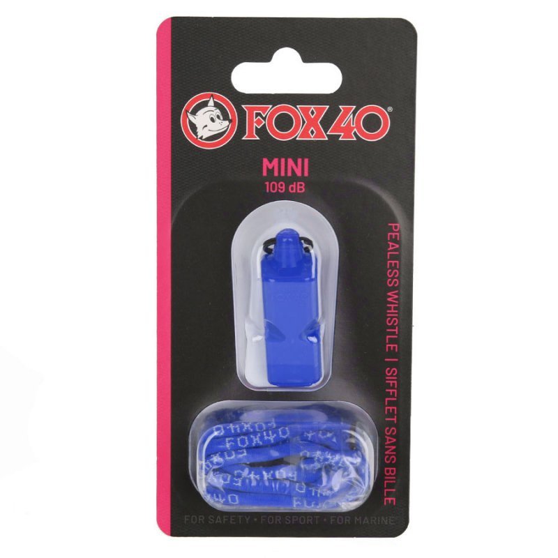 Gwizdek Fox 40 Mini Safety 109 dB niebieski