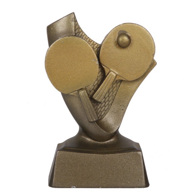 Statuetka tenis stołowy Tryumf 10 cm złoty