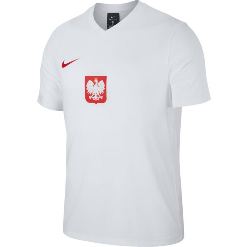 Koszulka Nike Poland BRT Ftbl Top SS CD0876 100 biały S