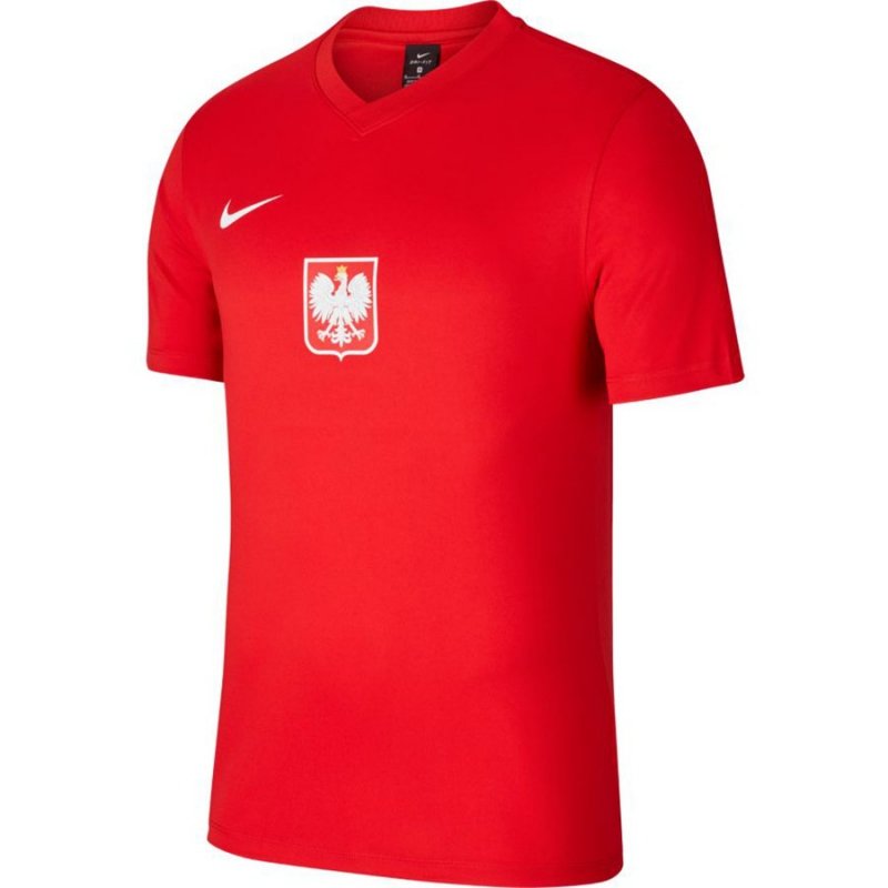Koszulka Nike Poland BRT Ftbl Top SS CD0876 688 czerwony M