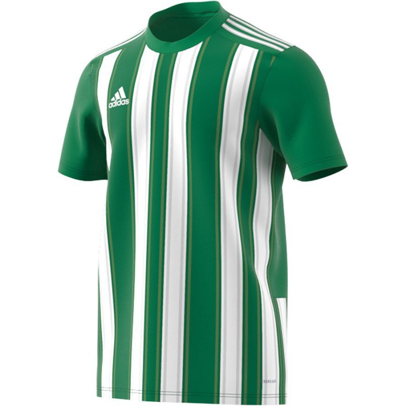 Koszulka adidas STRIPED 21 JSY H35644 zielony L