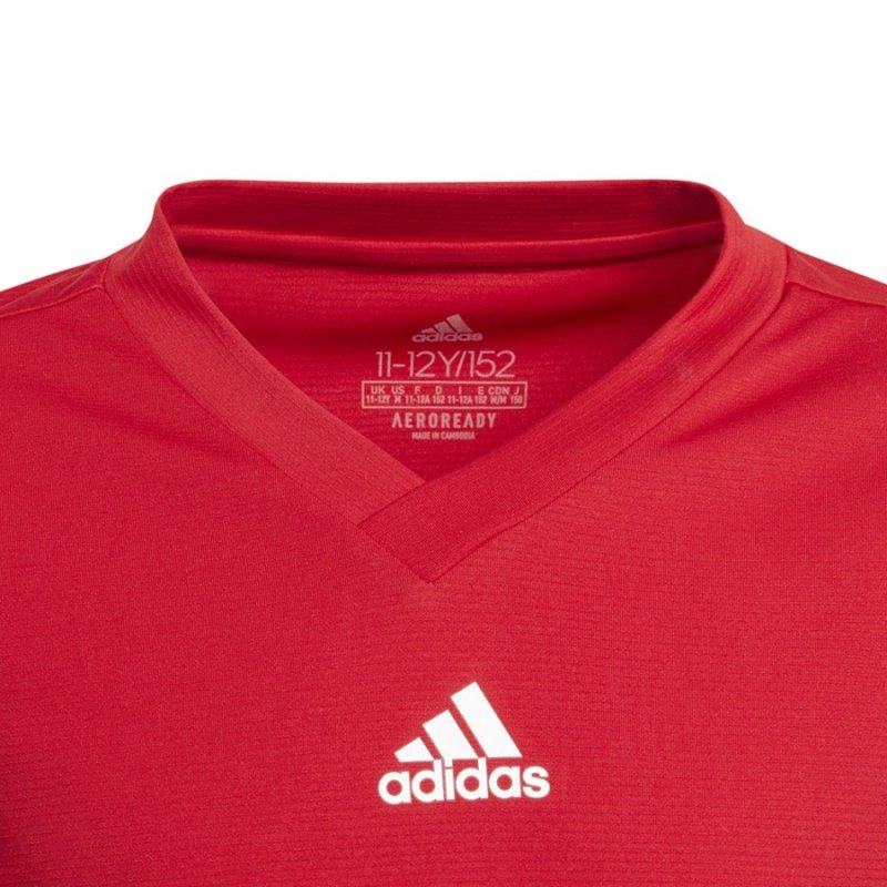 Koszulka adidas TEAM BASE TEE Junior GN5711 czerwony 176 cm