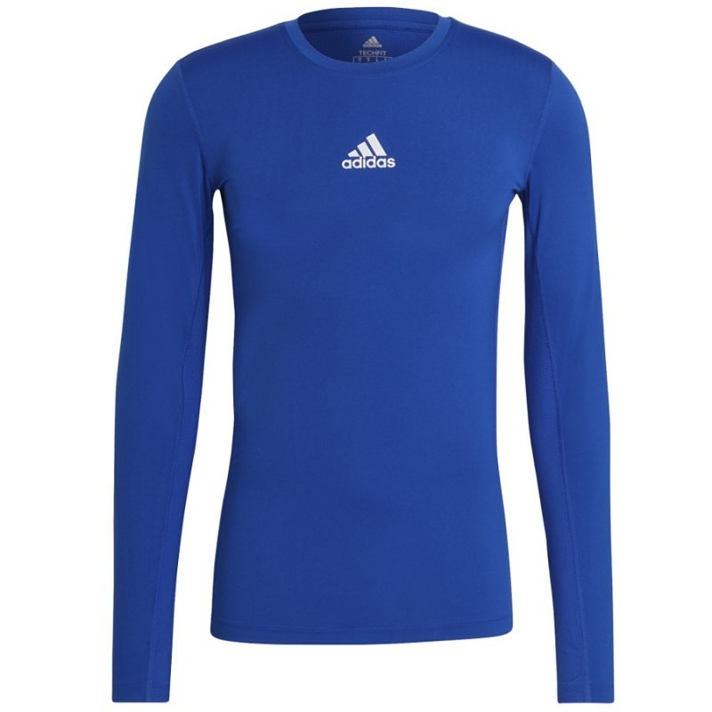 Koszulka adidas TECHFIT LS TOP GU7335 niebieski XXL