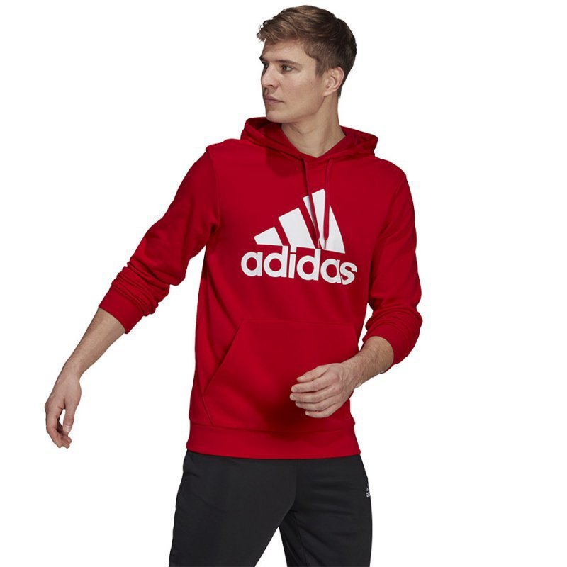 Bluza adidas BL FT HD GV0249 czerwony S