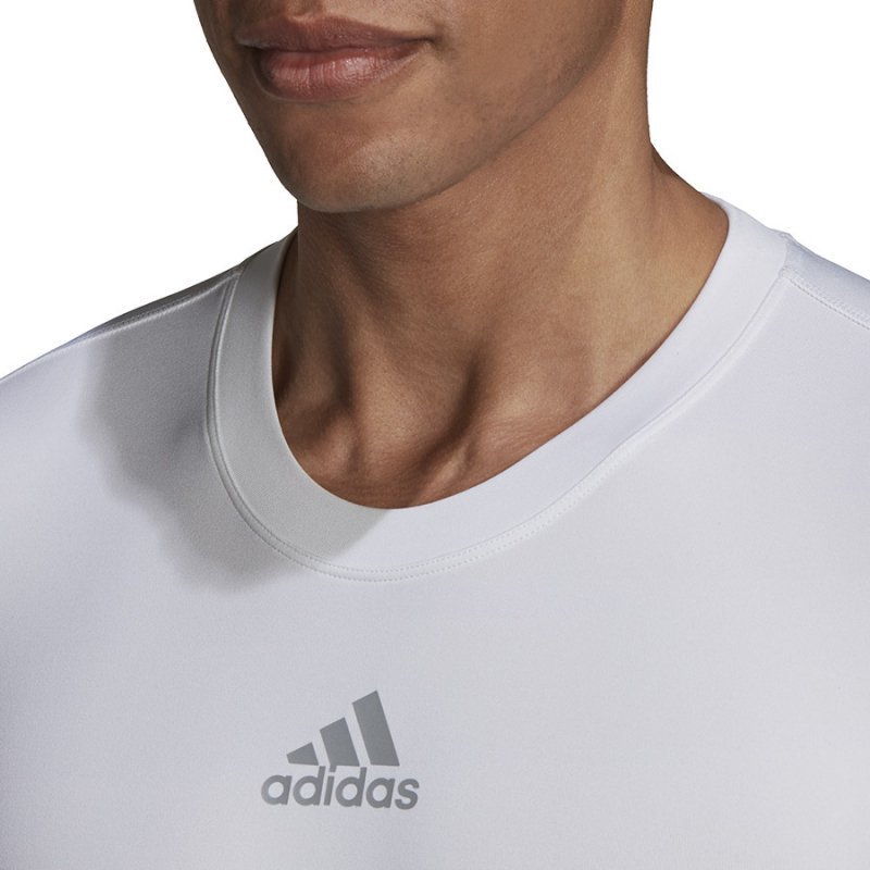 Koszulka adidas TECHFIT LS Top CR H23121 biały L