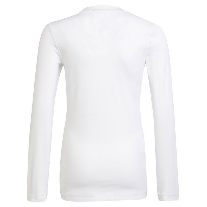 Koszulka adidas TECHFIT LS Tee Y H23156 biały 164 cm