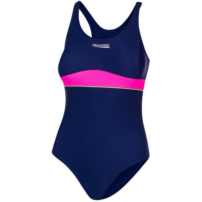 Kostium kąpielowy Aqua-speed Emily 164 cm granatowy