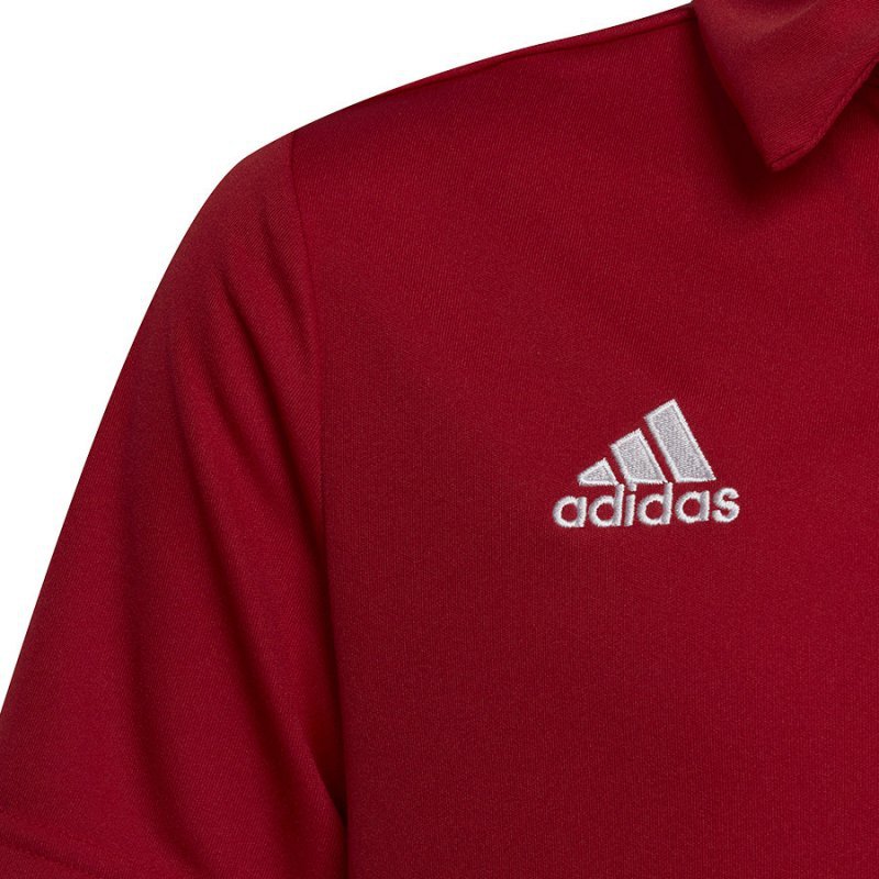 Koszulka adidas Polo ENTRADA 22 Y H57495 czerwony 116 cm