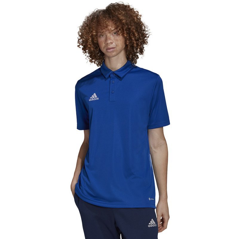 Koszulka adidas ENTRADA 22 Polo HG6285 niebieski XXL