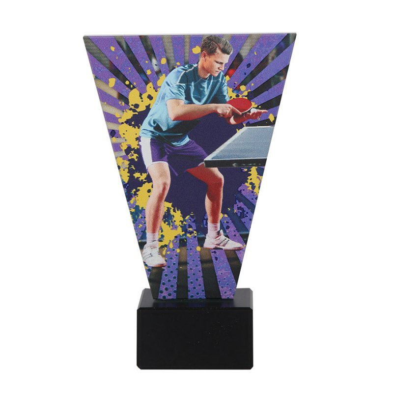 Trofeum szklane Tryumf 15 cm 