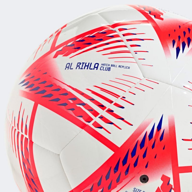 Piłka adidas Rihla Club H57801 biały 4