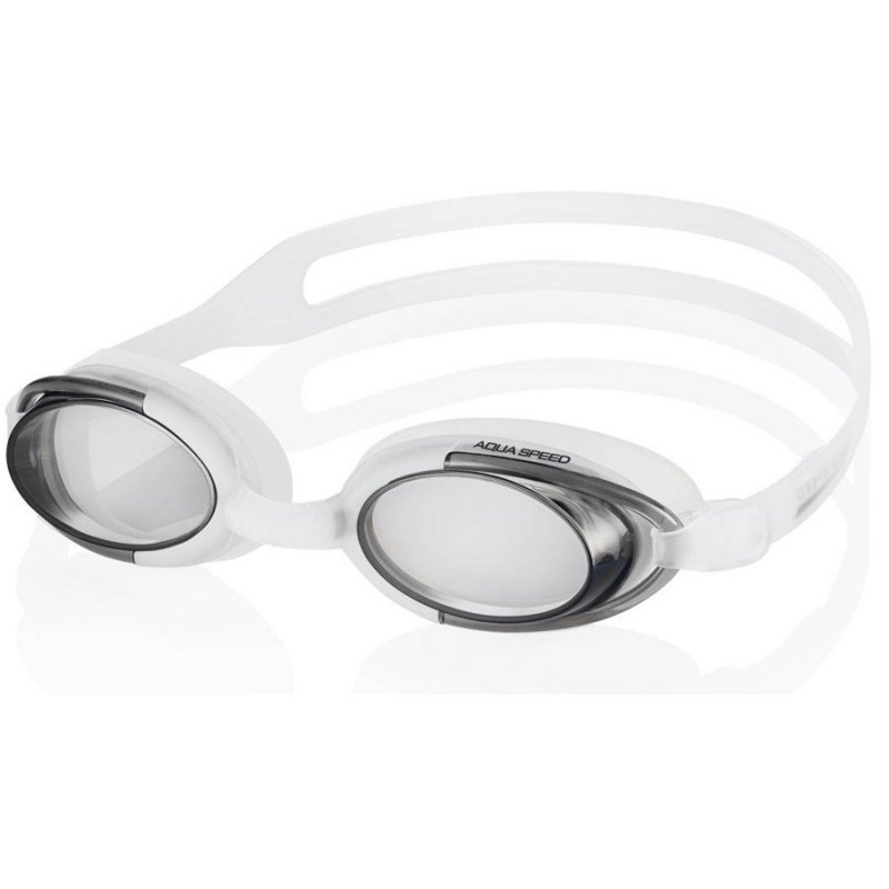 Okulary Aqua-Speed Malibu senior biały