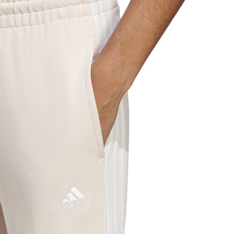 Spodnie adidas 3 Stripes FT CF Pants IC9924 beżowy S