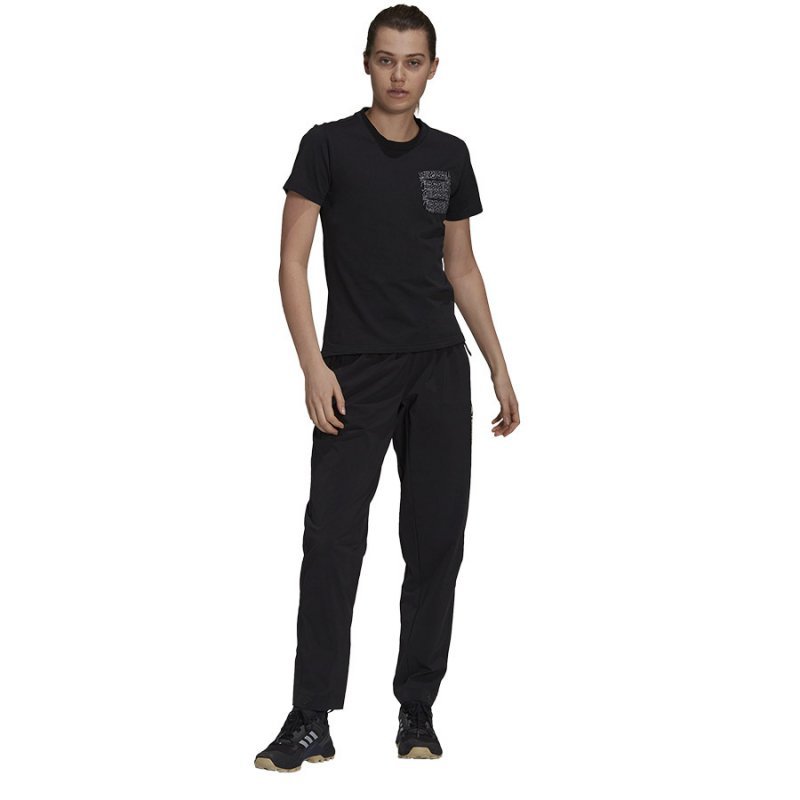 T-Shirt adidas TX Pocket Tee GU8984 czarny S