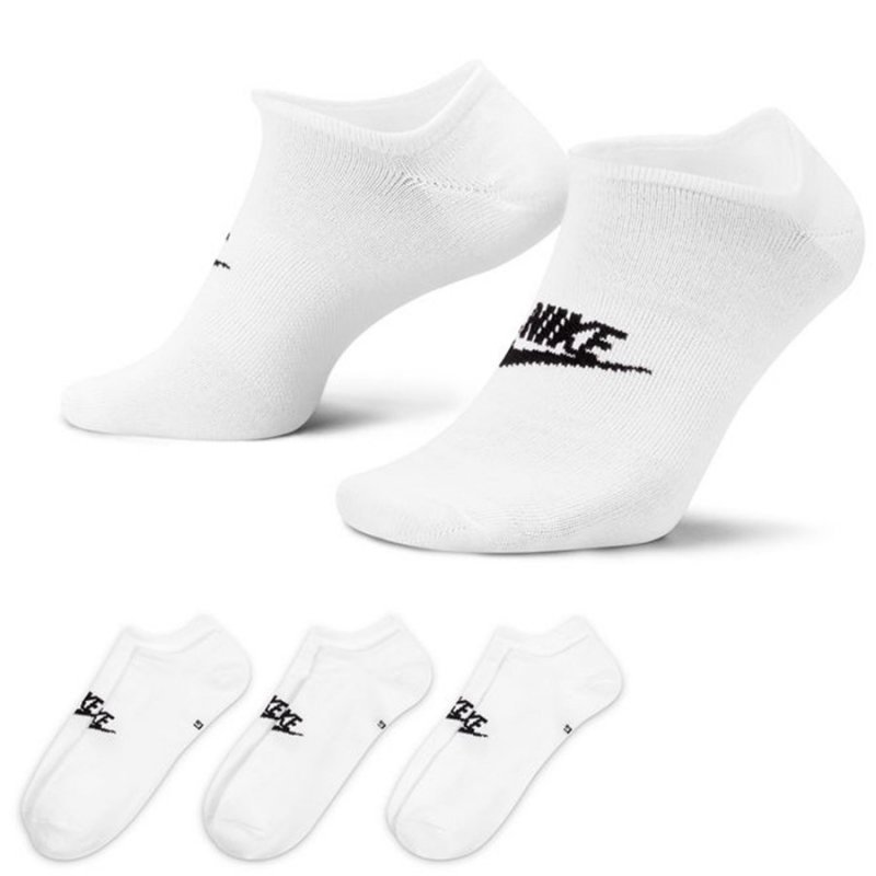 Skarpety Nike Sportswear Everyday Essential 3Pack DX5075 100 biały 46-50
