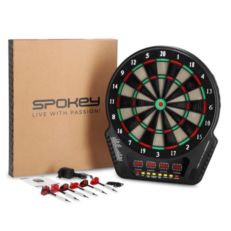 Tarcza dart elektroniczna Spokey Narvi PRO zasilacz  