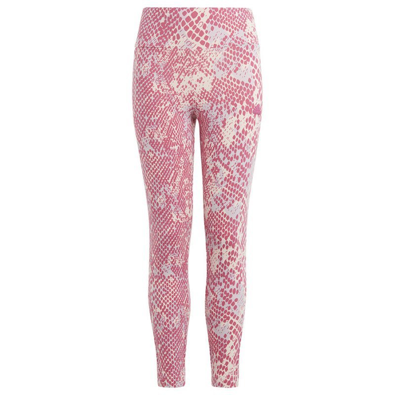 Legginsy adidas Essentials Future Icons Allover Print Tights girls IC0095 czerwony 152 cm