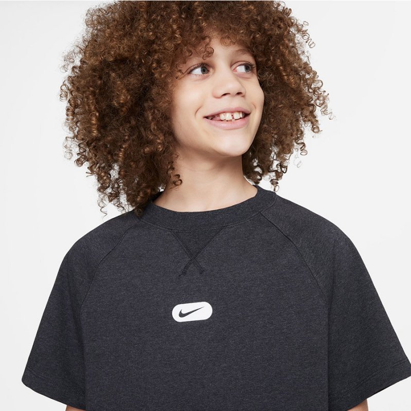 T-Shirt Nike DF Athletics FB1290 010 czarny L (147-158cm)