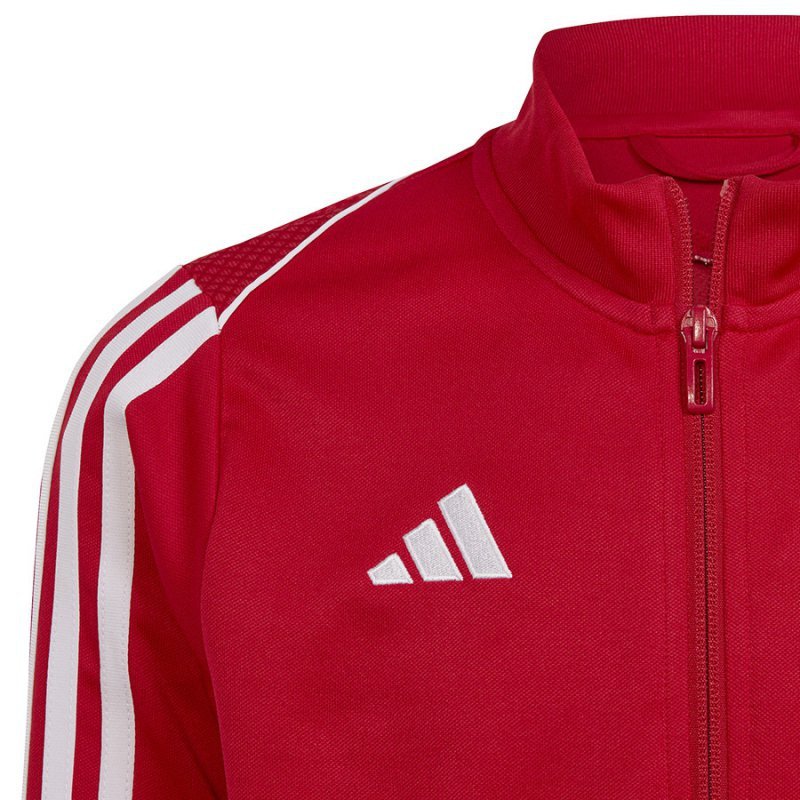 Bluza adidas TIRO 23 JKT Junior HS3527 czerwony 164 cm