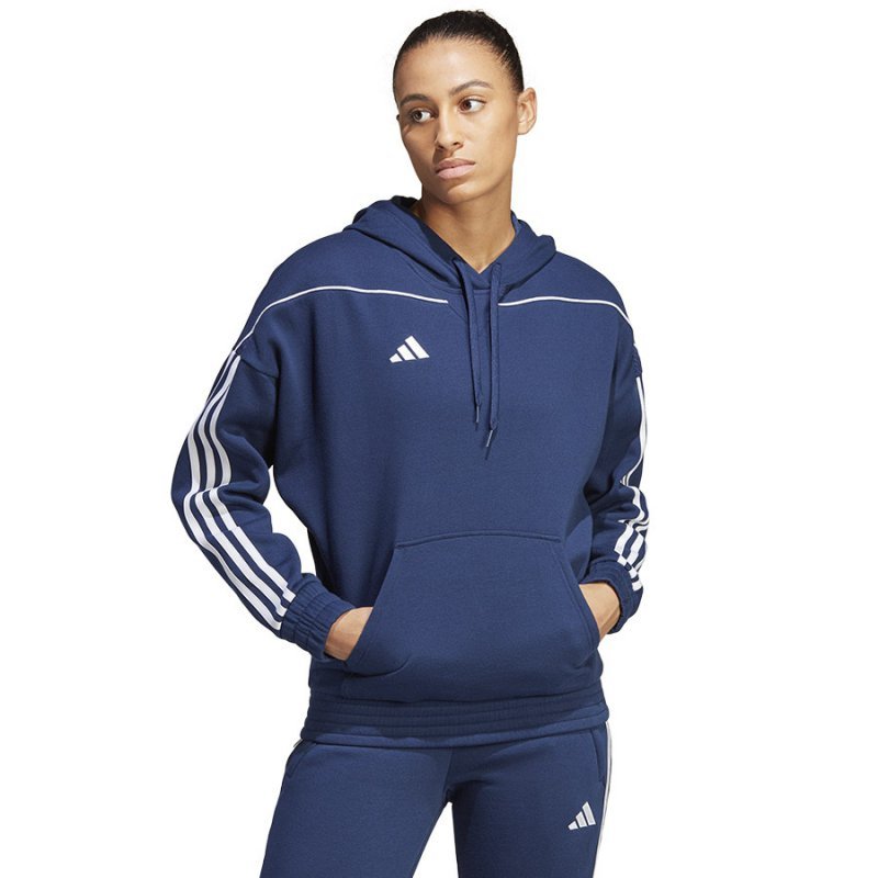 Bluza adidas TIRO 23 SW Hoody HS3602 granatowy S