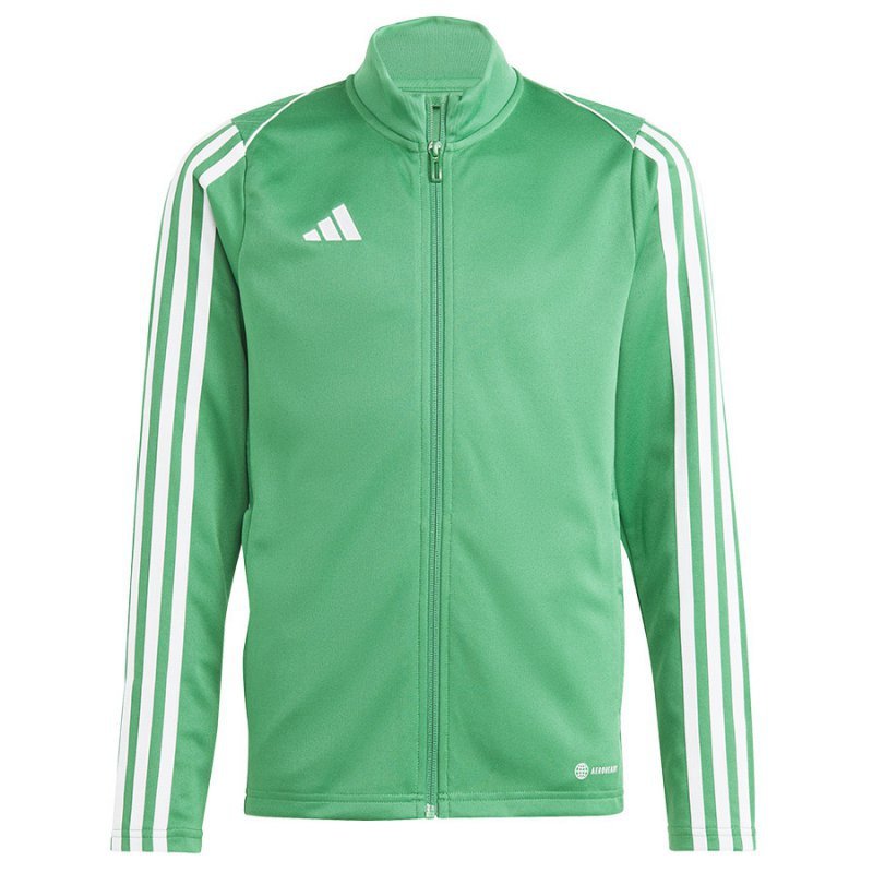 Bluza adidas TIRO 23 JKT Junior IC7872 zielony 164 cm