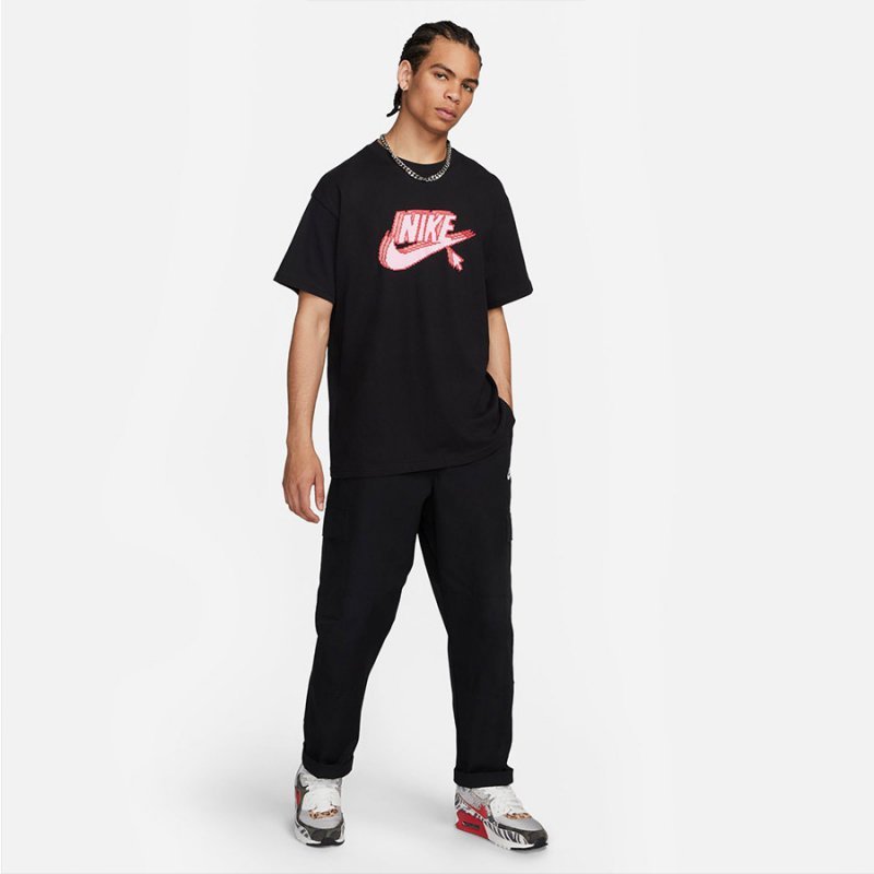 T-Shirt Nike  Sportswear FD1296-010 czarny M