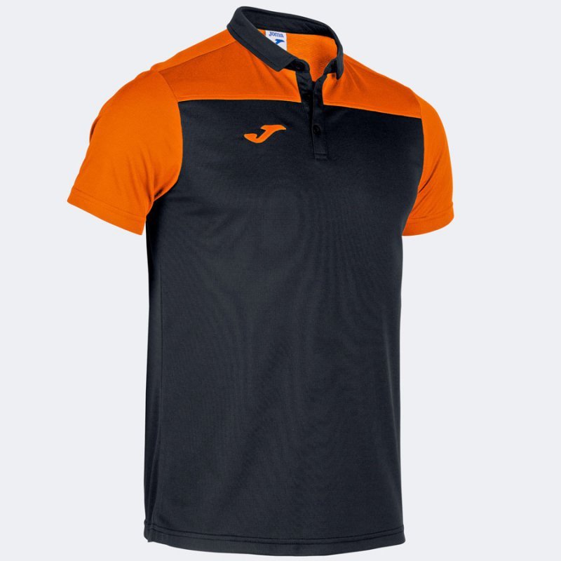 Koszulka Polo Joma Hobby II 101371.108 czarny M