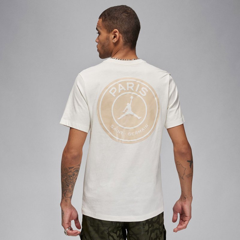 Koszulka Nike PSG SS Logo Tee FN5332-133 XL beżowy