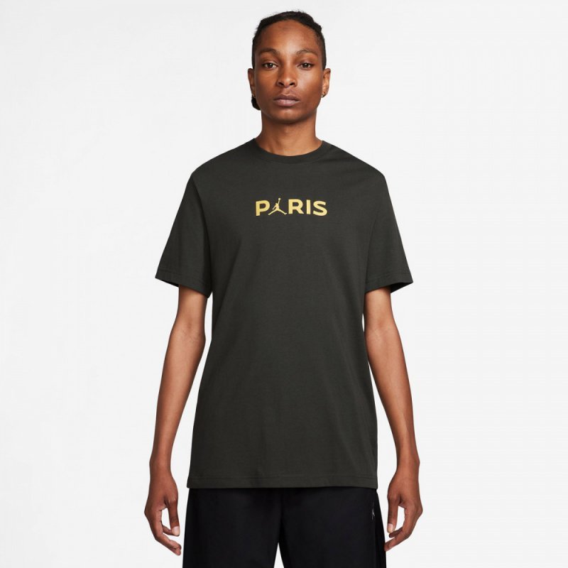 Koszulka Nike PSG SS Logo Tee FN5332-355 L grafitowy