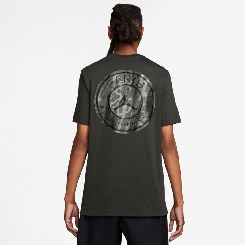 Koszulka Nike PSG SS Logo Tee FN5332-355 L grafitowy